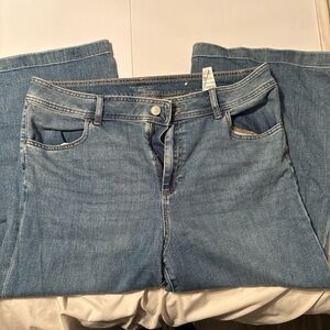 Chico's Light Blue Straight-Leg Women's Jeans